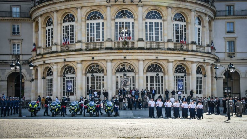 Commémorations du 8 mai à Rennes.
