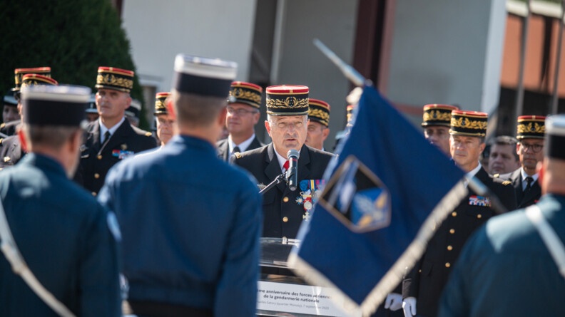Discours du directeur général de la gendarmerie nationale lors du 70e anniversaire des Forces aériennes de la gendarmerie nationale.