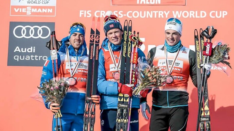 Le GAV Lucas Chanavat termine sa saison à la 3e place du classement général de la coupe du Monde de ski de fond.