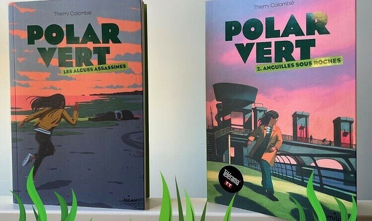 Les deux tomes de la première saison de la série Polar Vert.