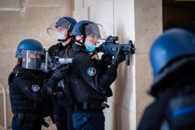 Gendarme dans un Peloton de Surveillance et d'Intervention de la Gendarmerie (PSIG)