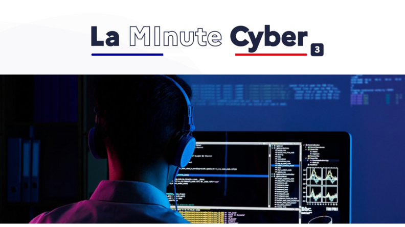 Agrandir l'image Couverture de la troisième édition de la MInute Cyber.