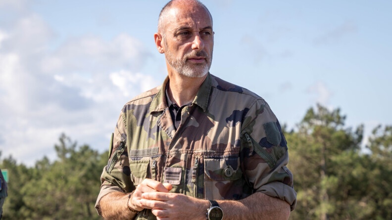 Le capitaine Tony de la GARM.