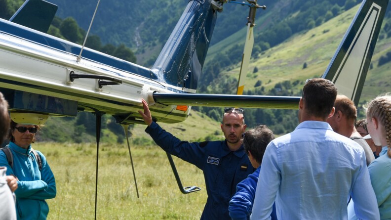 Agrandir l'image Déployé en 2003 dans l'unité, cet hélicoptère est toujours très utilisé en gendarmerie..jpg