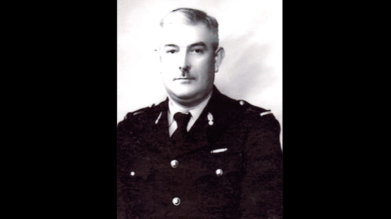Agrandir l'image Photo en noir et blanc du gendarme Juste parmi les nations : Louis Gueusquin