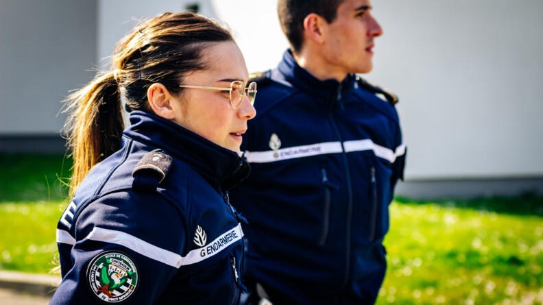 &eacute;l&egrave;ve-gendarme Annaelle