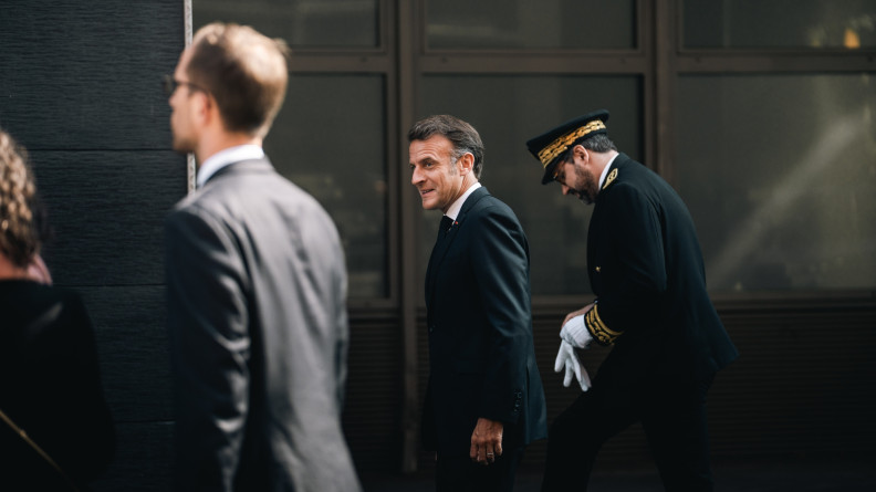 Photo du Chef de l'Etat, Emmanuel Macron