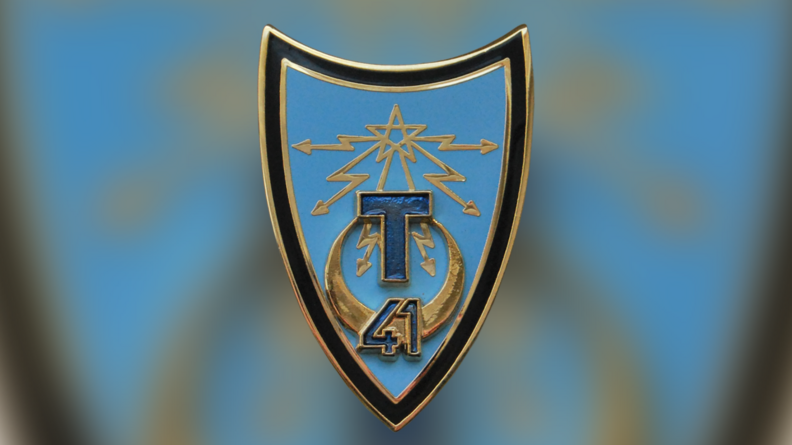 Agrandir l'image Ecussion du 41e régiment de transmissions de Douai