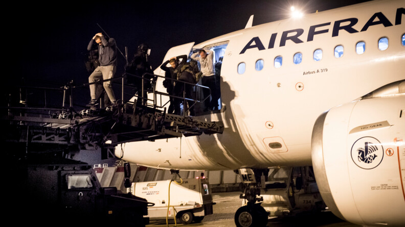 Evacuation des terroristes