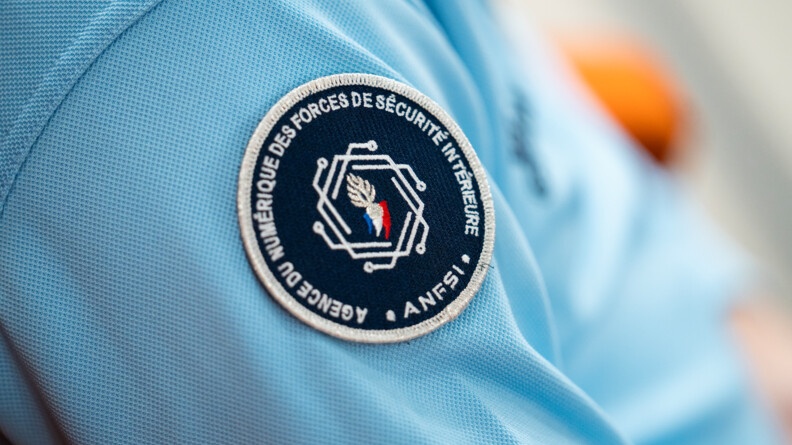 La rondache de l'Agence du Numérique des Forces de Sécurité Intérieure (ANFSI)