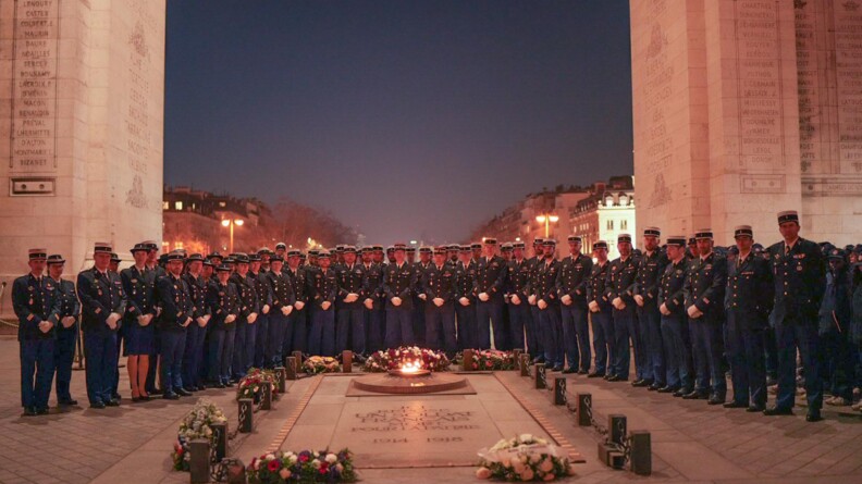 Les officiers de la 4e promotion du CSEMG