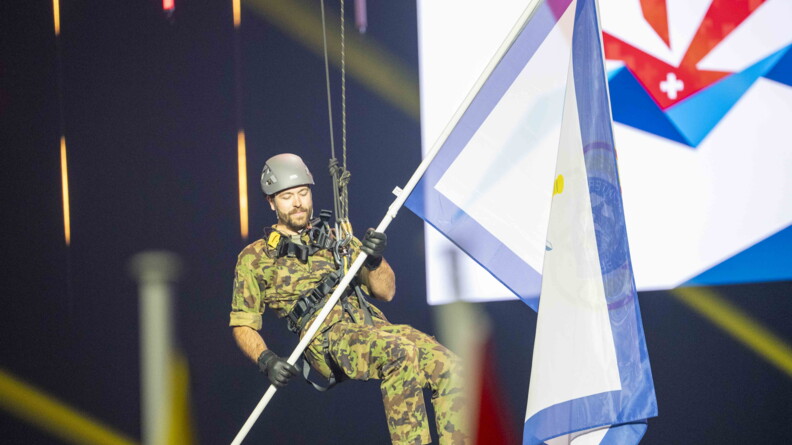 Cérémonie d'ouverture des 5e Jeux mondiaux militaires d’hiver
