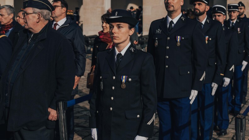 Des gendarmes décorés sur les ransg