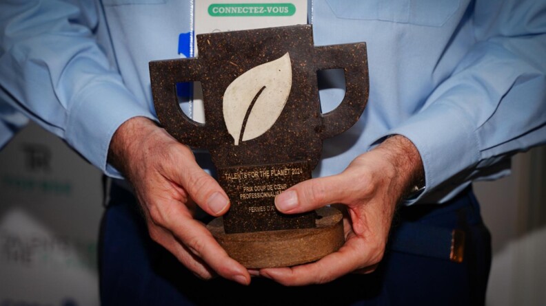 Le troph&eacute;e Talents for the planet