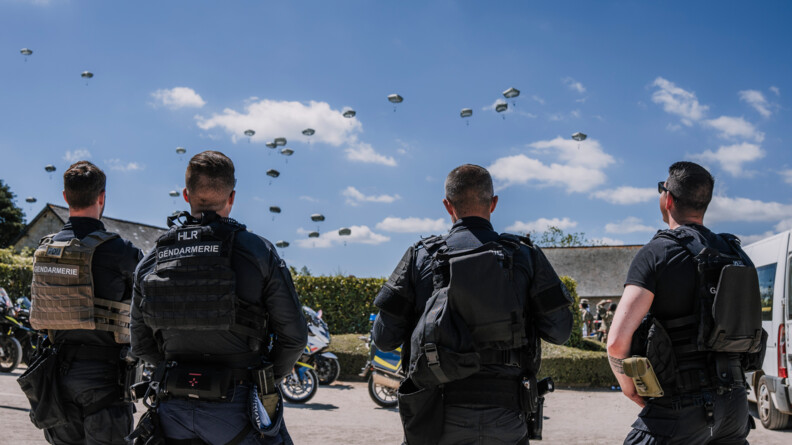 Gendarmes du PSPG.