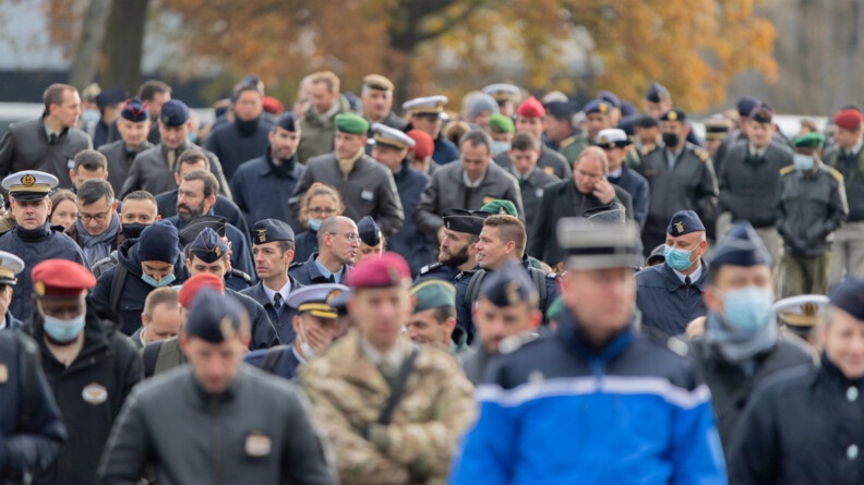 Un peu plus de 500 auditeurs de l'Institut des hautes &eacute;tudes de d&eacute;fense nationale (IHEDN), du Centre des hautes &eacute;tudes militaires (CHEM) et de l&rsquo;&Eacute;cole de Guerre (EdG) ont assist&eacute; &agrave; ces deux exercices.