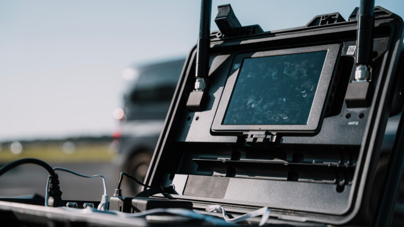 Image d'une des valises de la LAD, la lutte-anti-drone.
