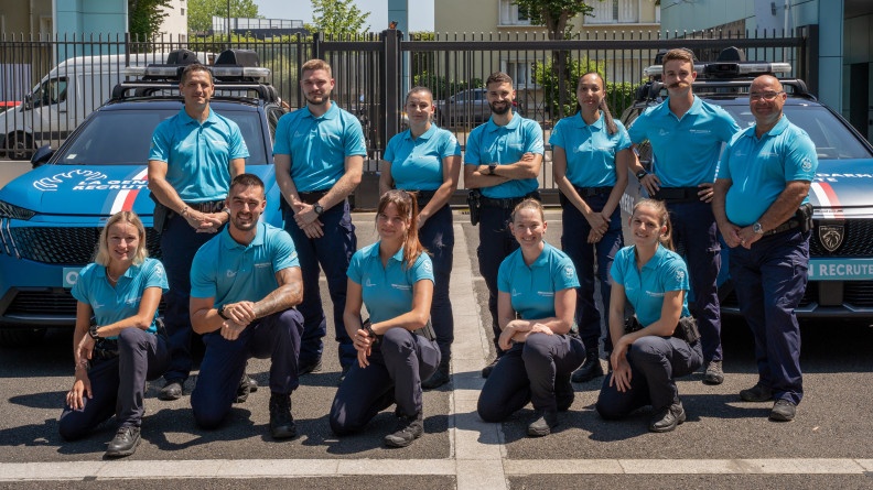 Agrandir l'image Présentation du détachement de la gendarmerie pour le Tour de France 2025 à la DGGN