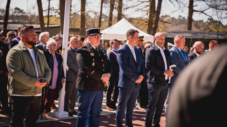 Agrandir l'image Inauguration du village des blessés au CNSD