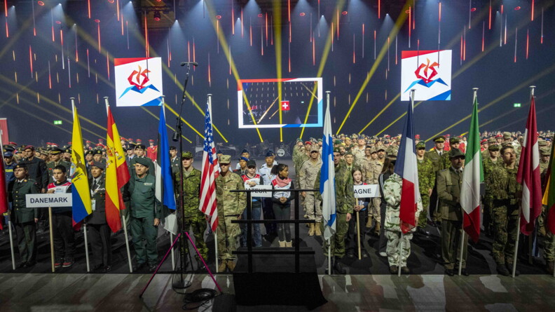 Cérémonie d'ouverture des 5e Jeux mondiaux militaires d’hiver