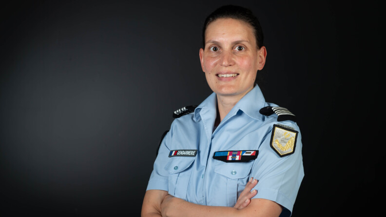 La colonelle de gendarmerie Claire Boucher