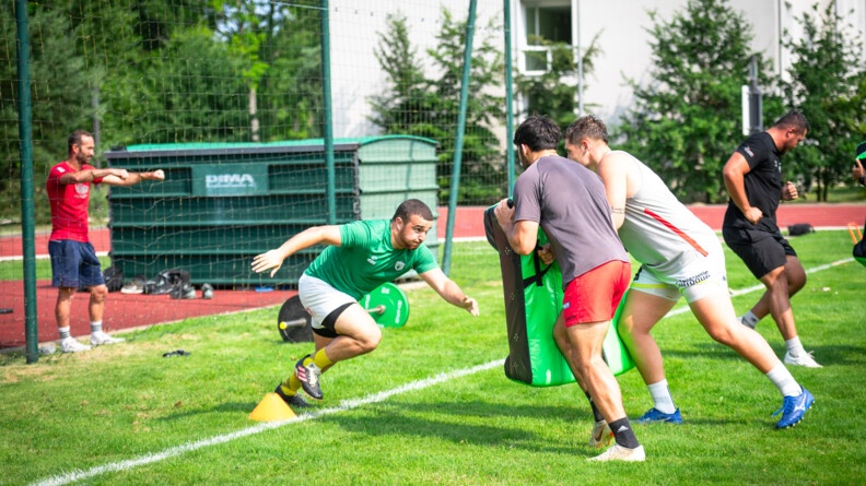 Entraînement de rugby