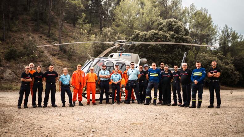 Ensemble des partenaires engagés dans la prévention des incendies.