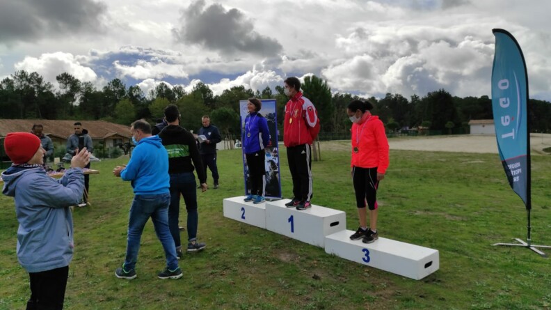 Le podium des f&eacute;minines cat&eacute;gorie Masters.