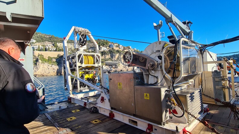 Agrandir l'image La plateforme du Jason, remorqueur de haute-mer