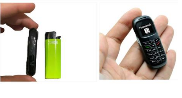 Agrandir l'image Portable comparé à un briquet et positionné dans une main.