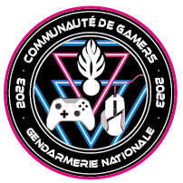 &Eacute;cusson de la gendarmerie &agrave; la Paris Games Week.