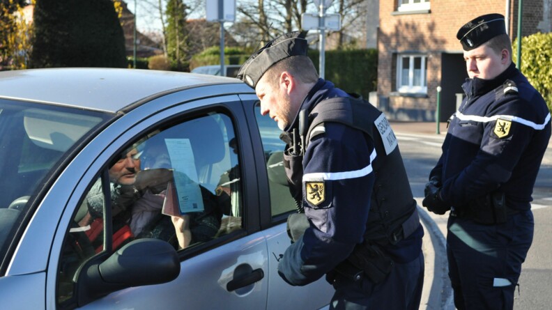 contr&ocirc;le routier