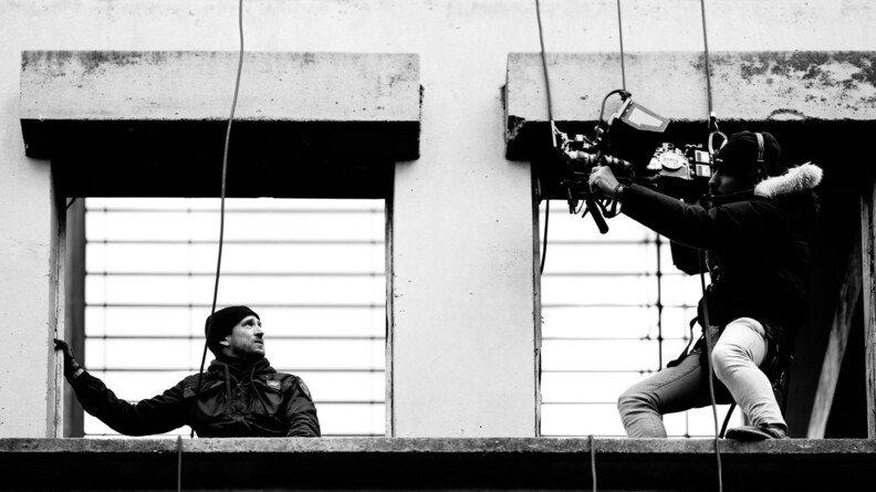 Agrandir l'image Photo de tournage du film Ad Vitam au GIGN