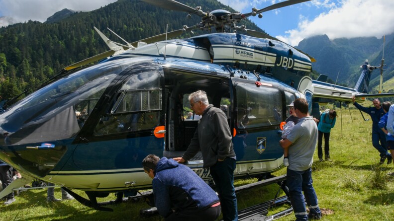 Agrandir l'image Présentation de l'hélicoptère EC-145 par le détachement aérien de la gendarmerie.jpg