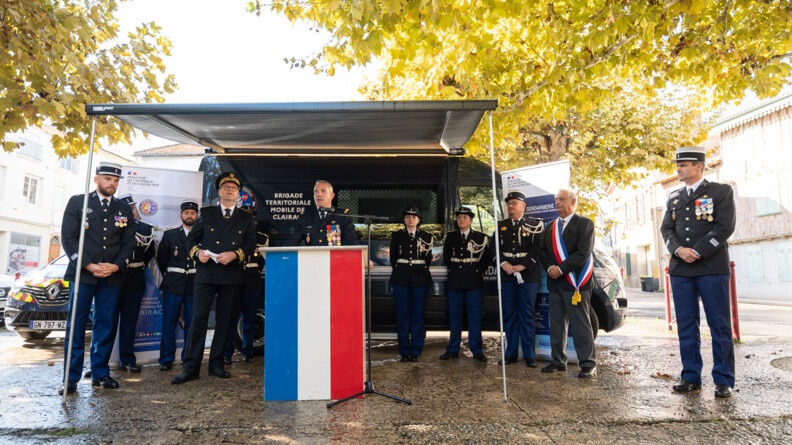 Lot-et-Garonne : la nouvelle brigade territoriale mobile de Clairac inaugur&eacute;e