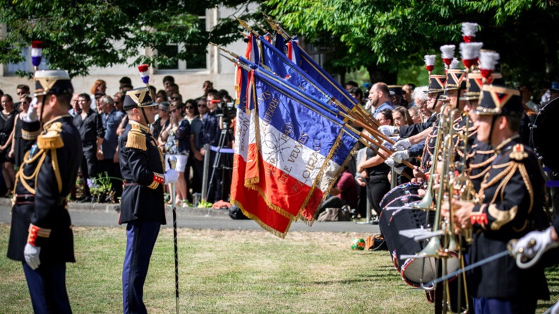 Parmi les unités représentées lors de la cérémonie : le GGD 47,  le GGD 33, le GGD 40, la SR détachement d'Agen, l'EGM 27/2 de Marmande, l'État-major de la région et unités rattachées, la Musique de la Garde Républicaine, et l'Équipe nationale militaire de judo.