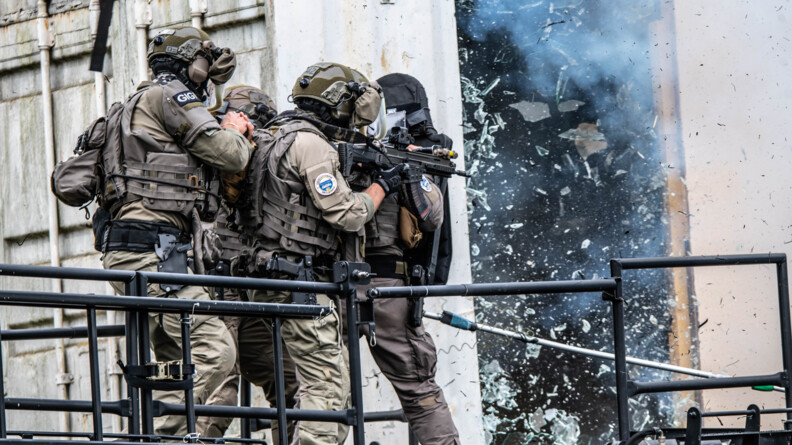 Assaut mené par le GIGN.