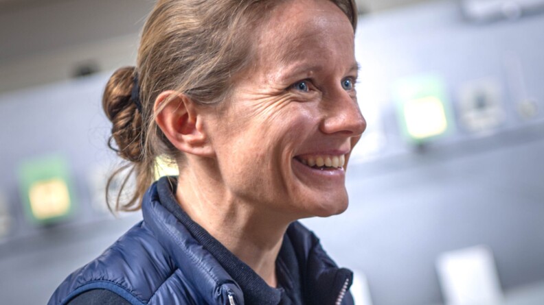 Le visage de Gaëlle Edon, sourriante.