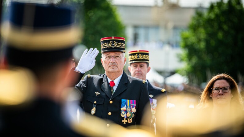 Agrandir l'image Le général d’Armée Christian Rodriguez, directeur général de la gendarmerie nationale