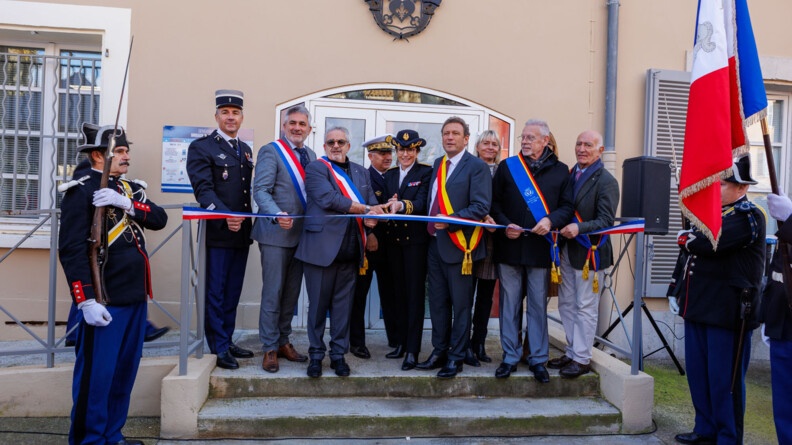 Inauguration de la brigade de Cuers