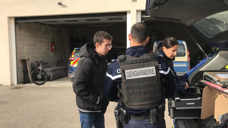 Duoday 2024 : Clément en immersion à la Communauté de brigades du Grau-du-Roi