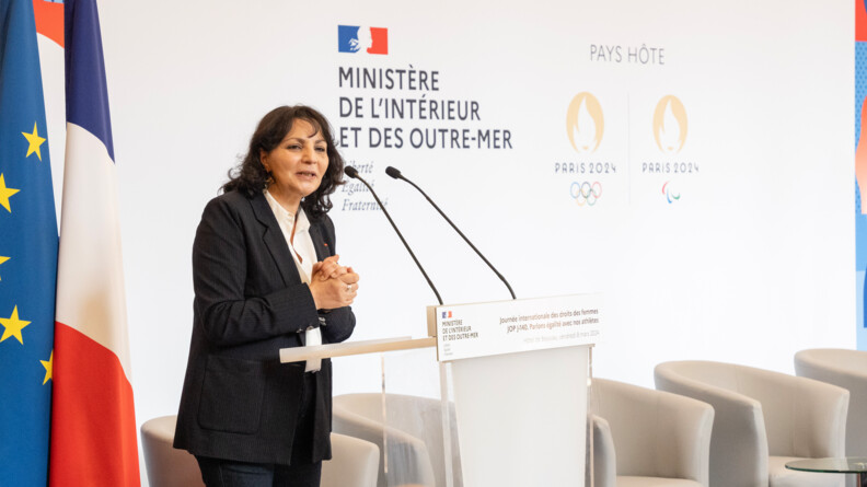 Agrandir l'image Fadela Benrabia, préfète, haute fonctionnaire à l'égalité des droits.