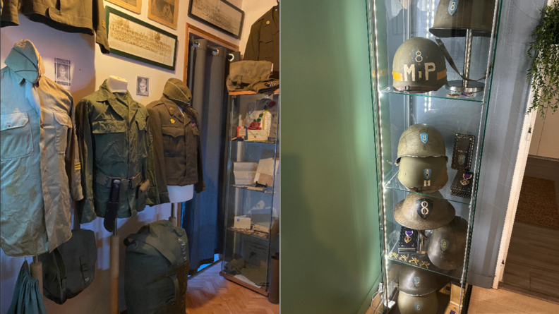 Agrandir l'image Deux photos d'objets de collection de la 8e division d'infanterie