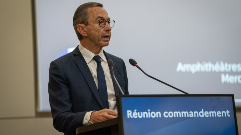 Intervention du ministre de l&rsquo;Int&eacute;rieur lors du s&eacute;minaire commandement