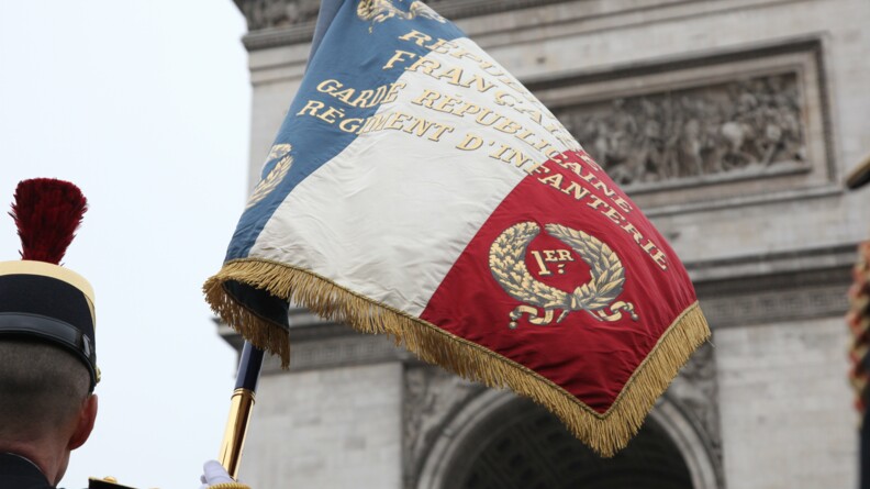 Agrandir l'image Drapeau du 1er régiment d'infanterie