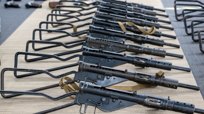 Pr&eacute;sentation des armes &agrave; haute valeur historique ou patrimoniale d&eacute;couvertes &agrave; l&rsquo;occasion de l&rsquo;op&eacute;ration nationale d&rsquo;abandon d&rsquo;armes
