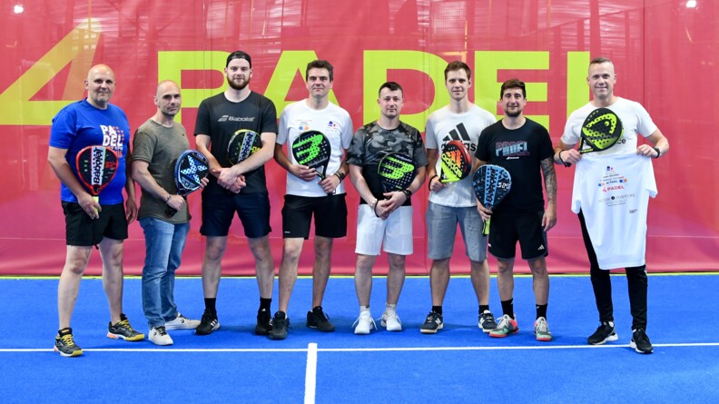 Agrandir l'image Une équipe de Padel de Metz
