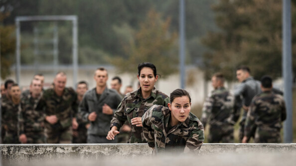 épreuve sportive en gendarmerie