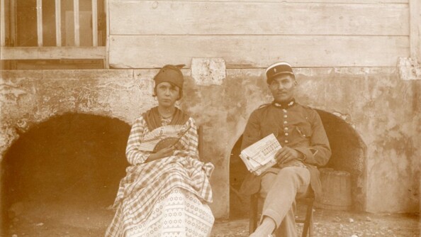 un gendarme créole dans les années 1920