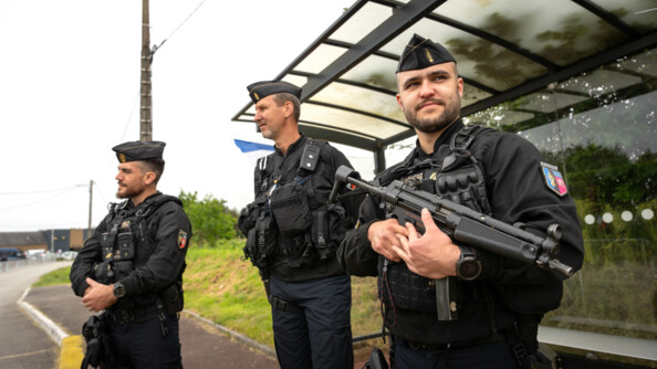 3 gendarmes mobile engagés dans le dispositif de Plumelec